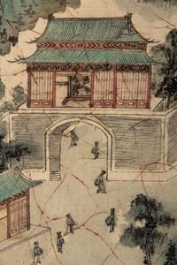 Two Chinese Silk Screen Prints