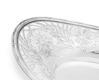 Eight American Silver Reticulated Table Articles
