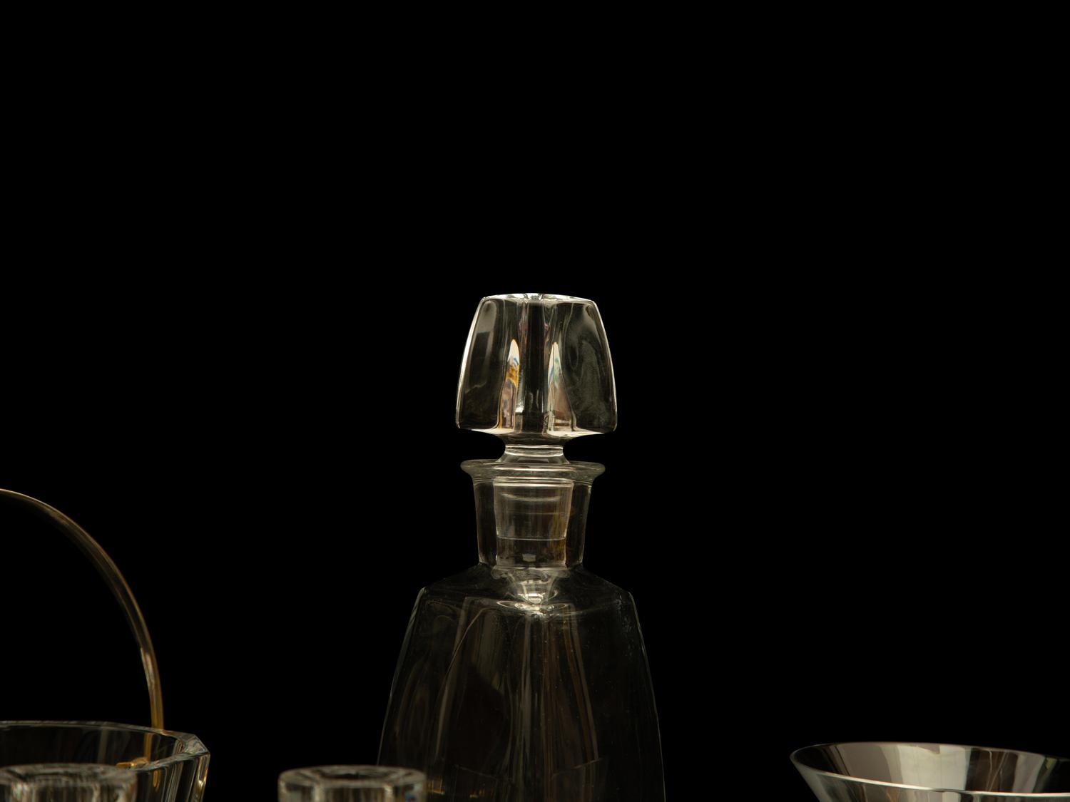 A Group of Baccarat Glass Articles