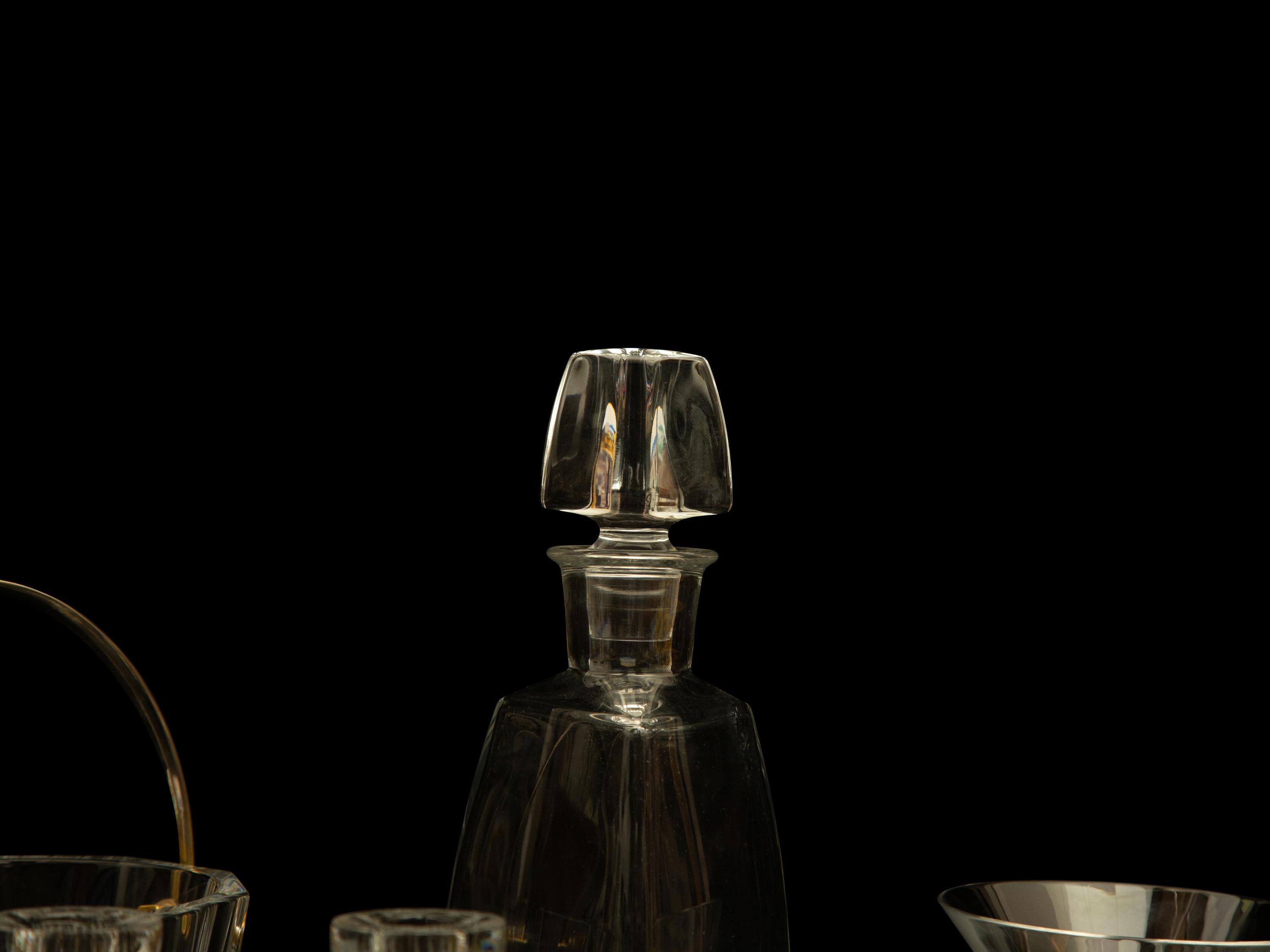 A Group of Baccarat Glass Articles