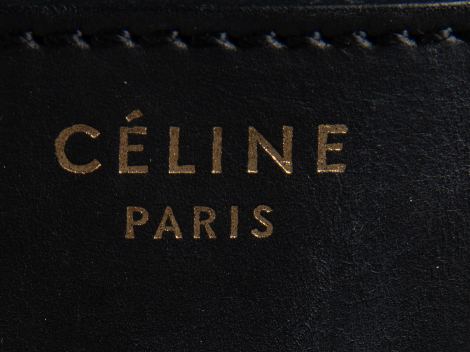 Céline Tri-Color Luggage Tote