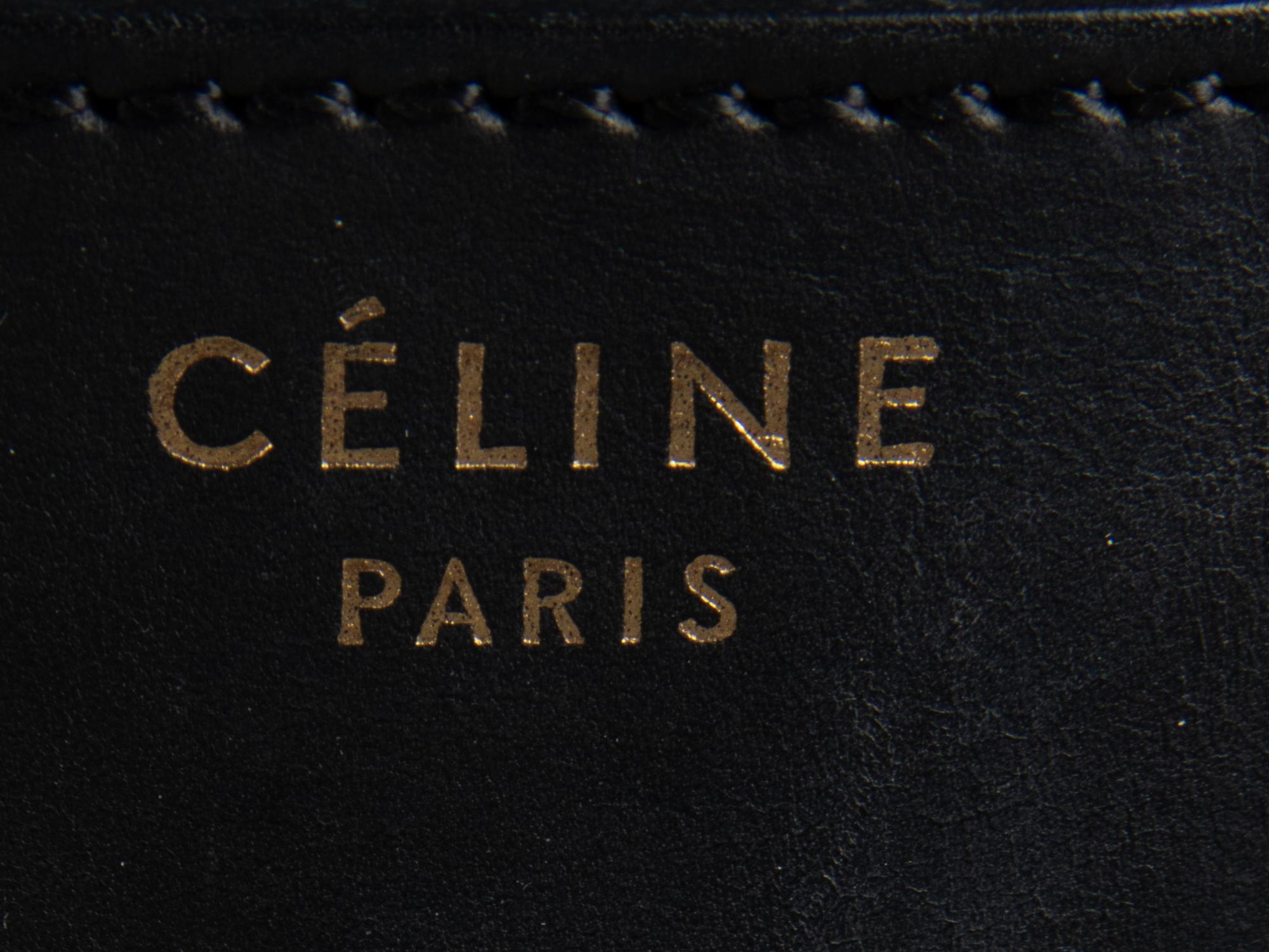 Céline Tri-Color Luggage Tote