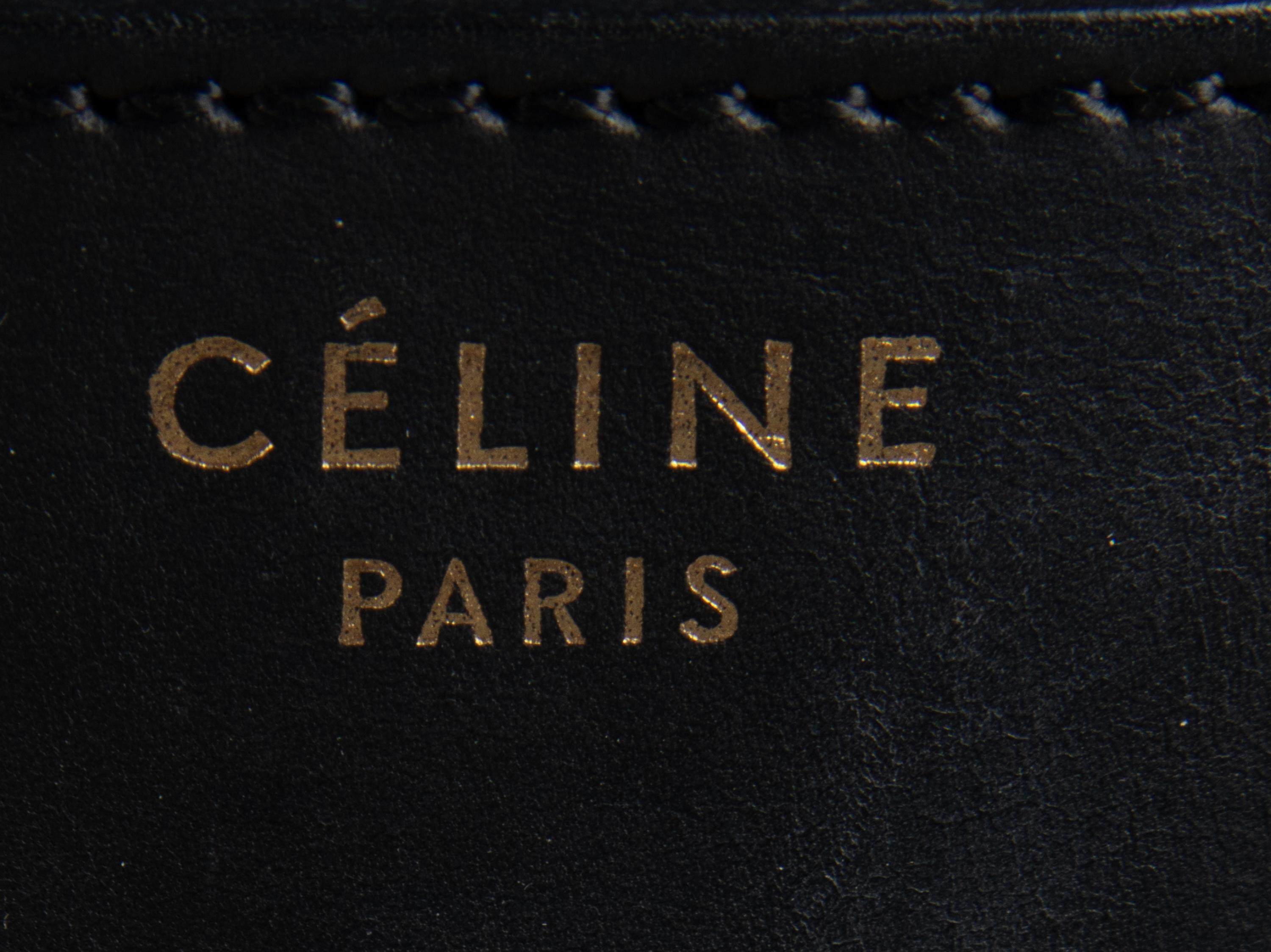 Céline Tri-Color Luggage Tote