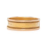 ANTIQUE, BICOLOR GOLD BANGLE BRACELET