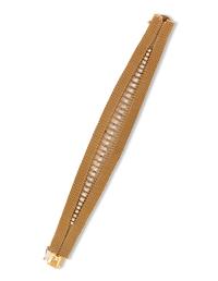 YELLOW GOLD AND DIAMOND BRACELET