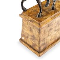 A Grand Tour Bronze Equestrian Model of Marcus Aurelius