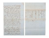 [SLAVERY & ABOLITION]. Bill of sale for "Negro Man Jerry". Amite City, St. Helena Parish, Louisiana, 26 September 1863.