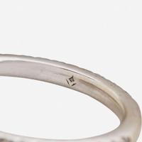 An 18K White Gold and Diamond Ring 1.25 Carat Colorless (D) Internally Flawless (IF) Round Brilliant Diamond, GIA Certified