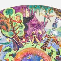 A Wedgwood 'Fairyland' Lustreware Charger