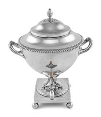 A George III Silver Tea Urn