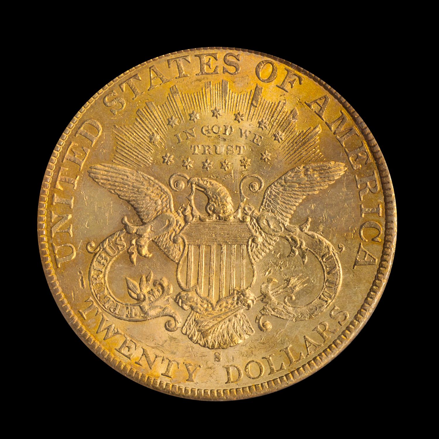 A United States 1900-S Liberty Head $20 Gold Coin