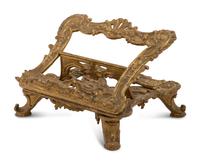 A Florentine Giltwood Book Stand