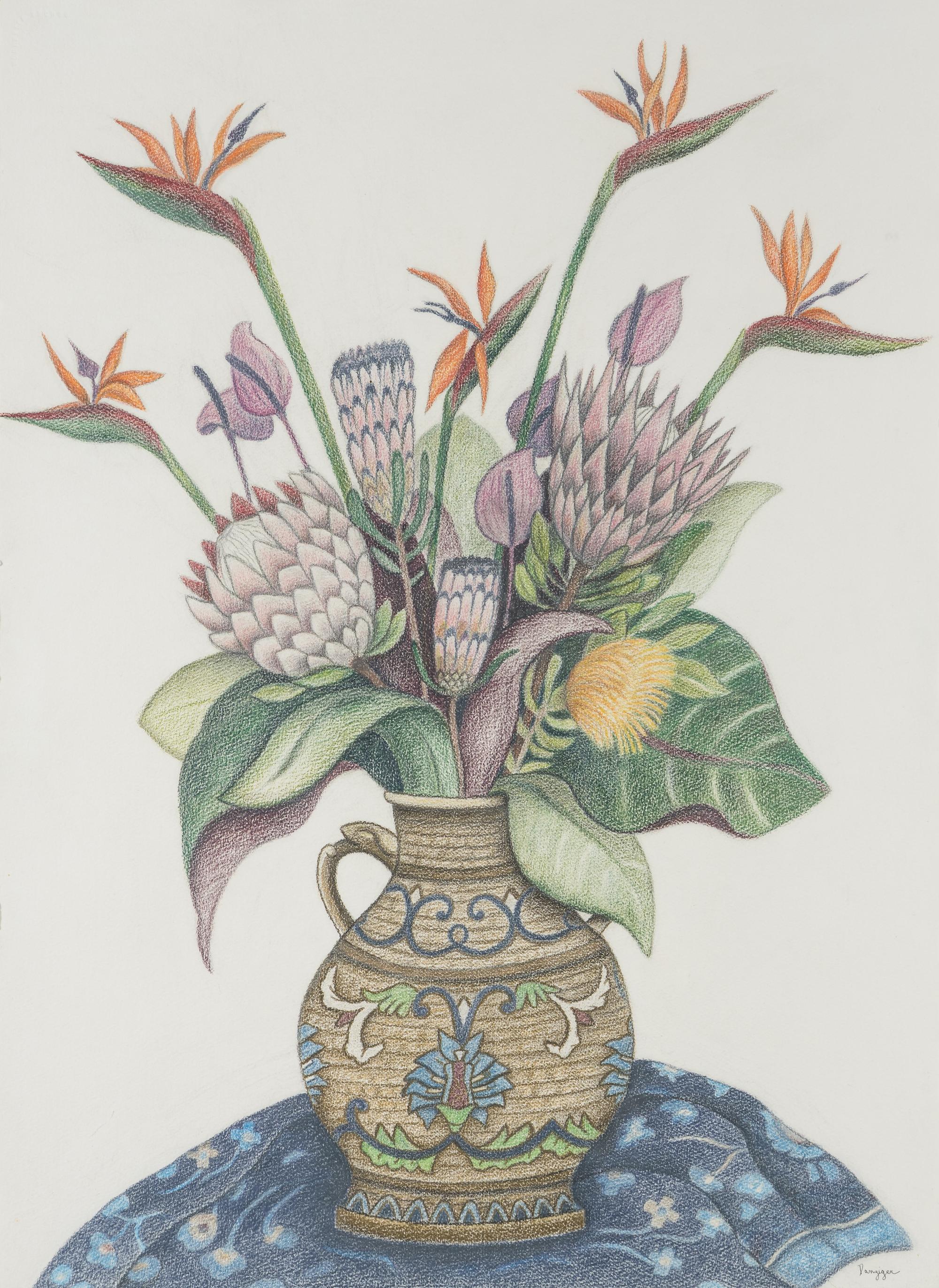 Still Life with Tropical Flowers