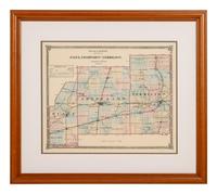 A group of 14 19th and 20th century maps, comprising: