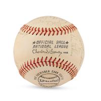 An Old Timer's Reunion Multi Signed Autograph Baseball (Beckett Authentication Services)
