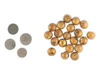 [MILITARIA]. 75+ miscellaneous buttons, mostly American, from the Estate of Carroll J. Delery III.