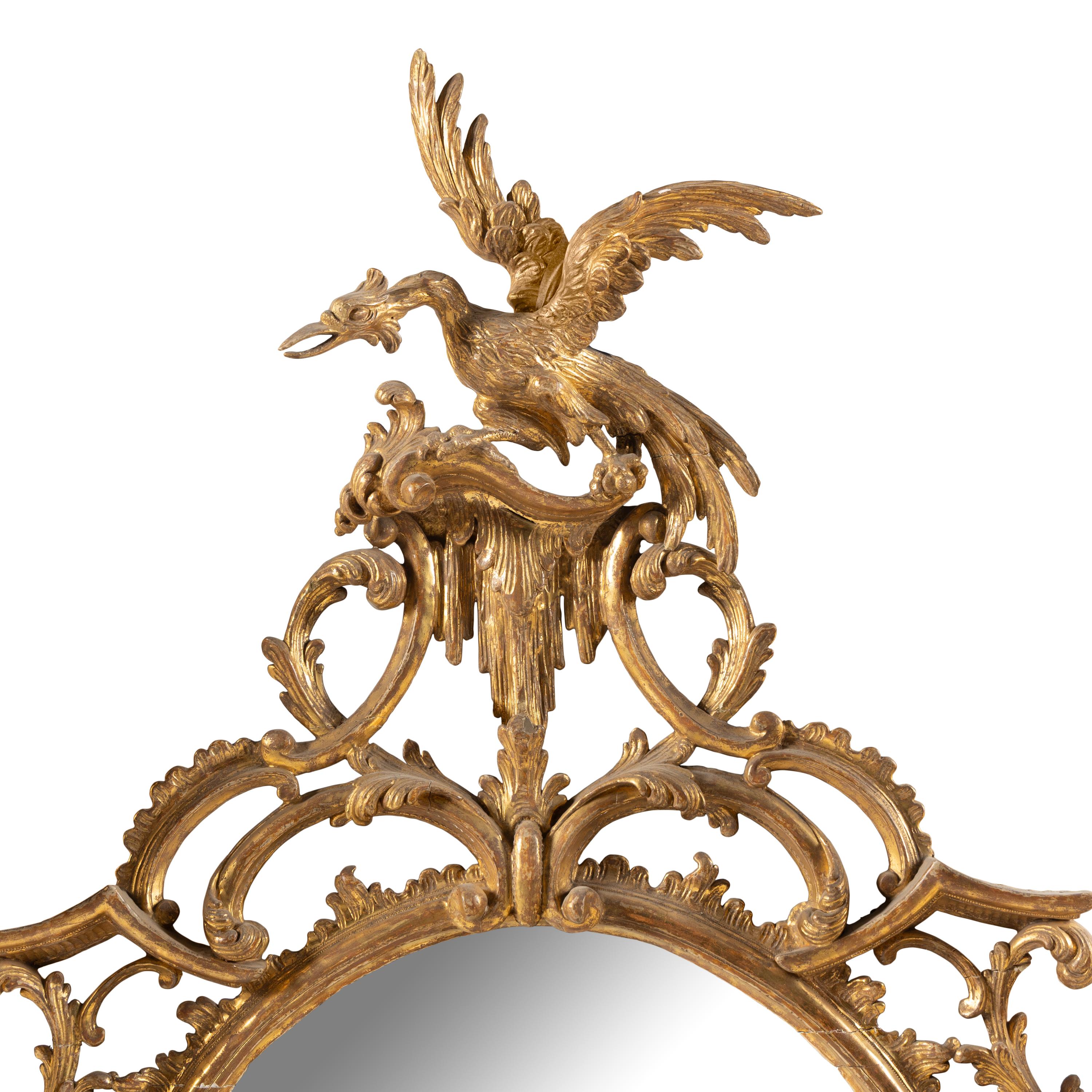 A George II Giltwood Mirror