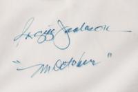 A Reggie Jackson Signed Autograph Oakland Athletics Jersey (Beckett Authentication Services)