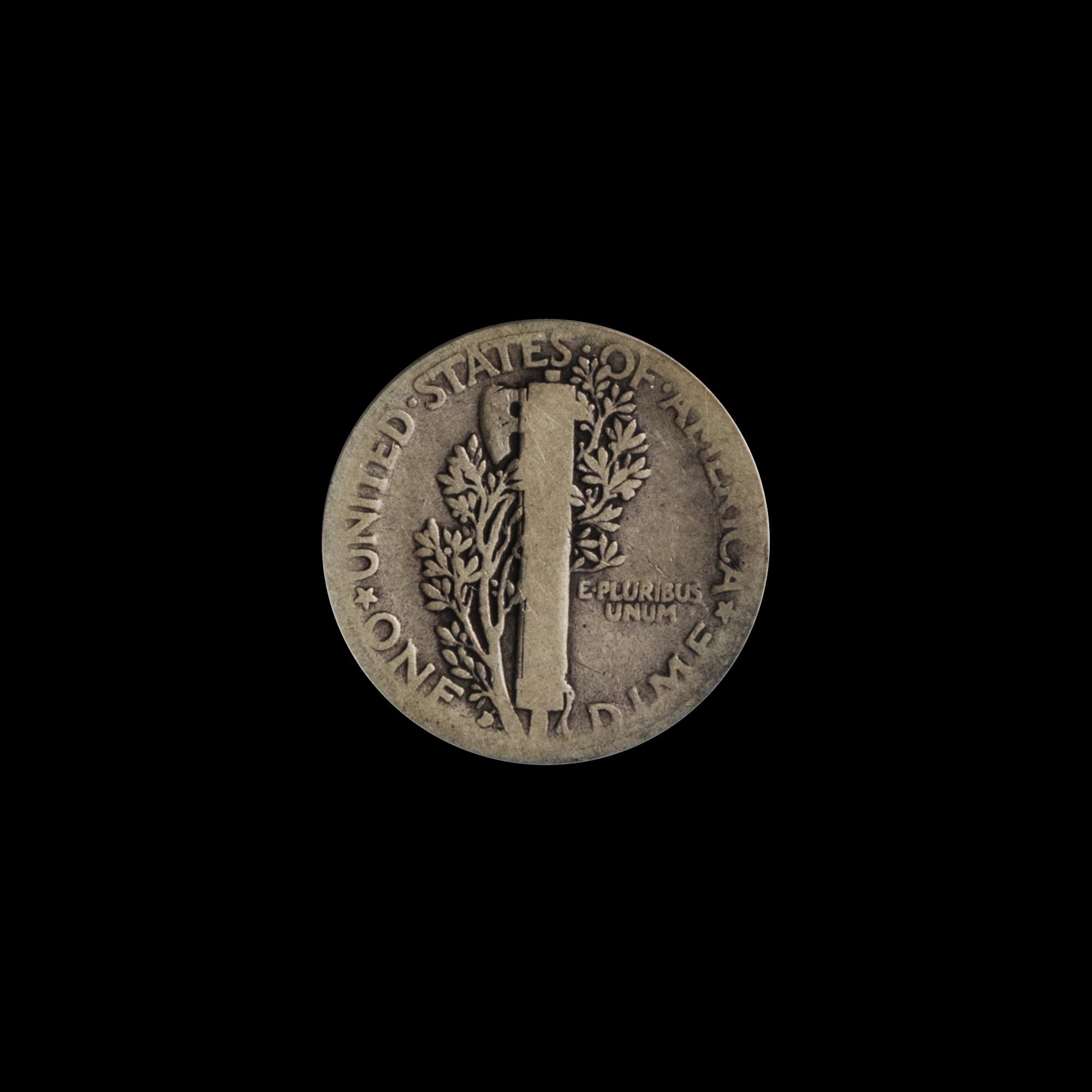 A United States 1916-D Mercury 10c Coin
