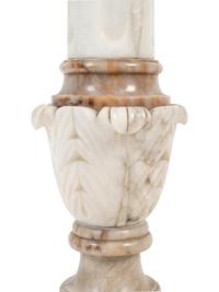 A Continental Alabaster Pedestal