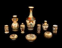 Ten Japanese Satsuma Articles