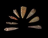 101 Neolithic Flint Points