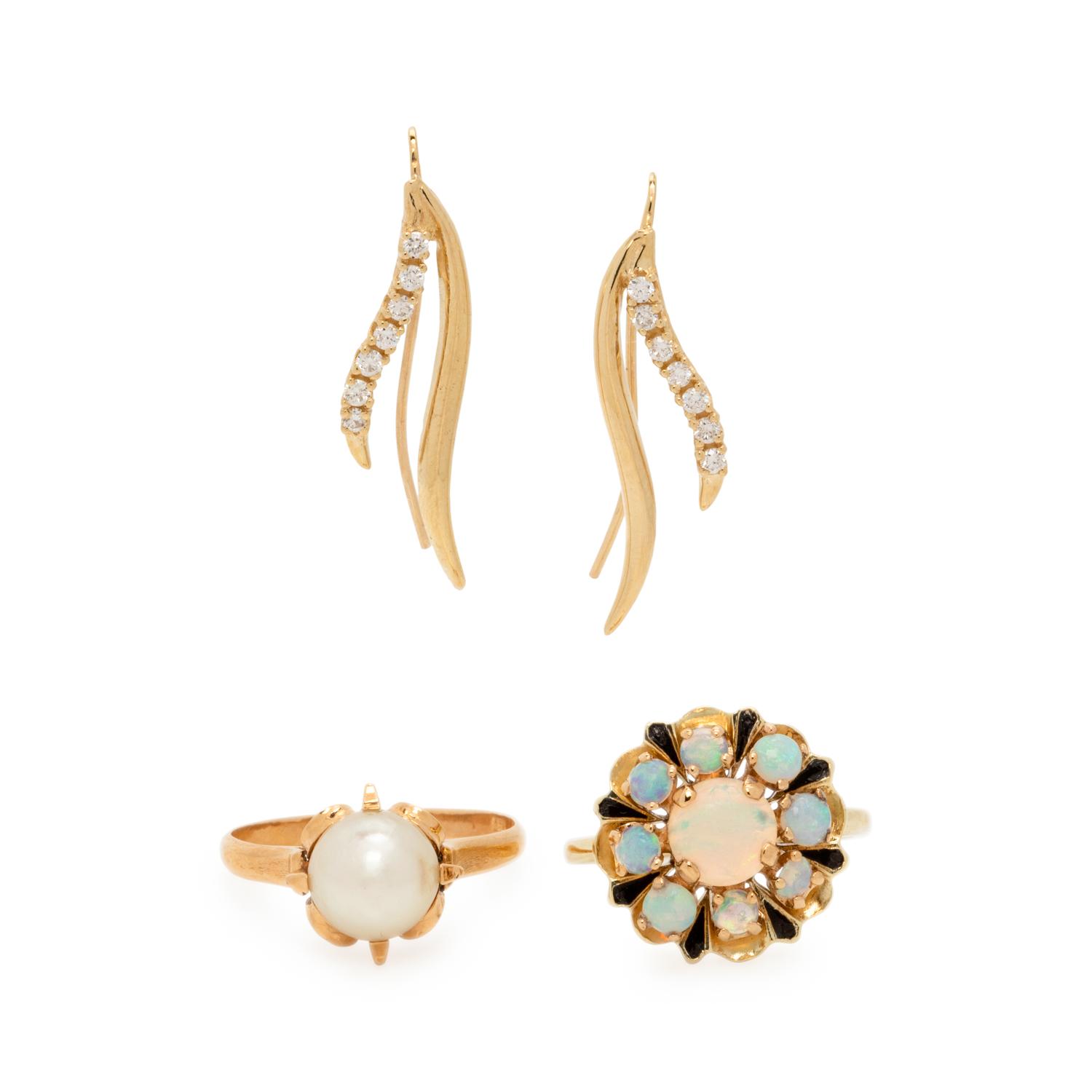 COLLECTION OF GEMSTONE JEWELRY