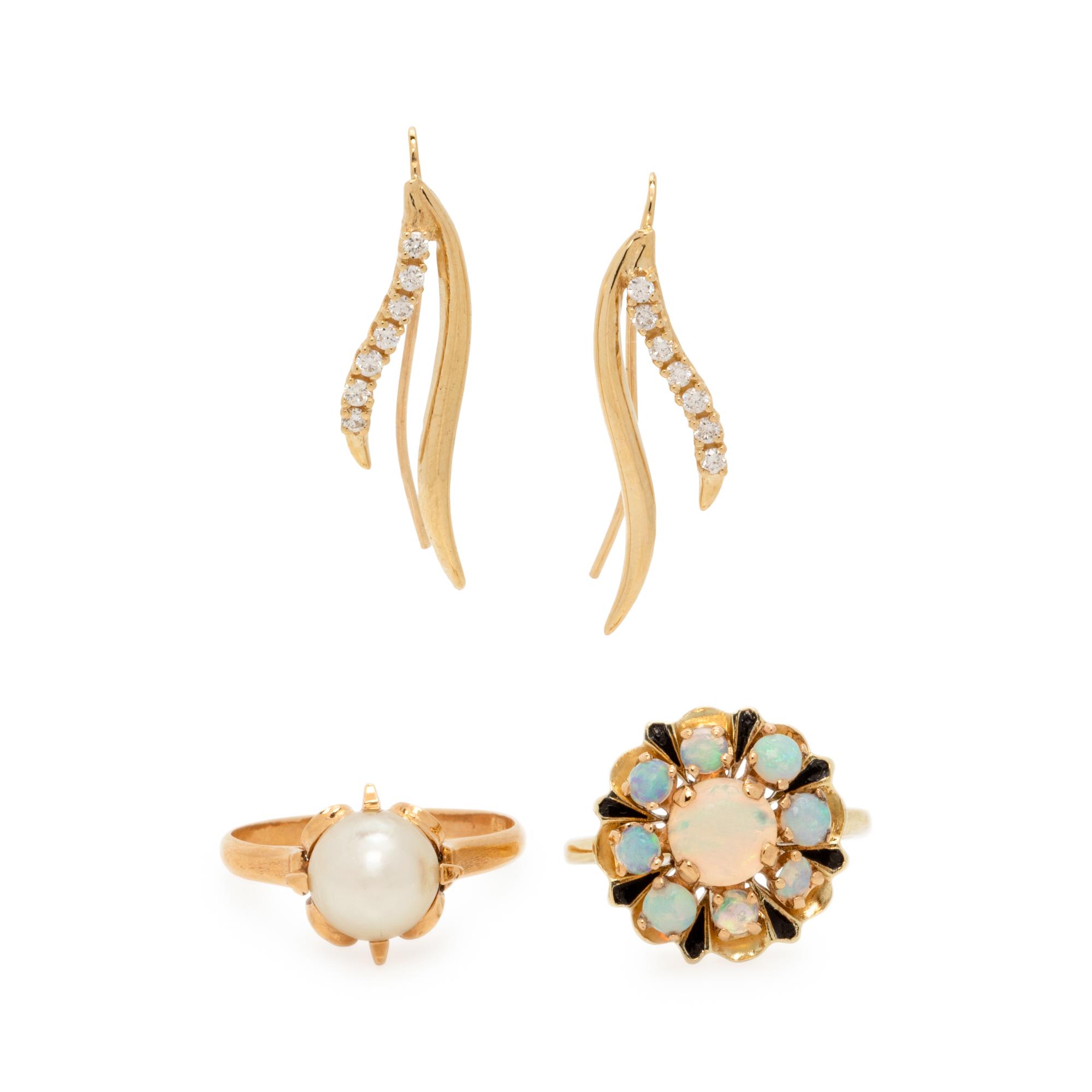 COLLECTION OF GEMSTONE JEWELRY