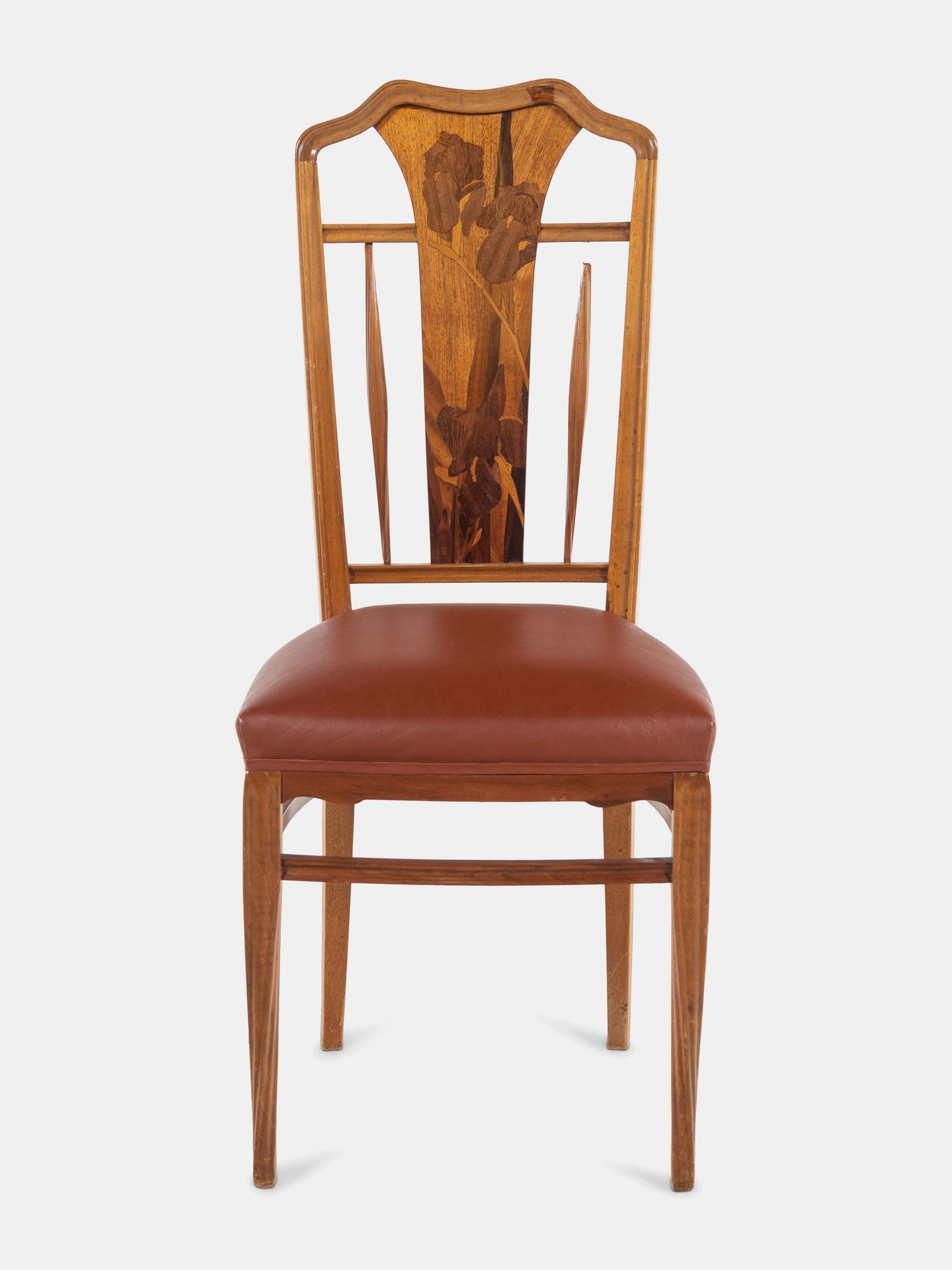 Marquetry Side Chair