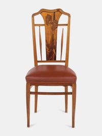 Marquetry Side Chair