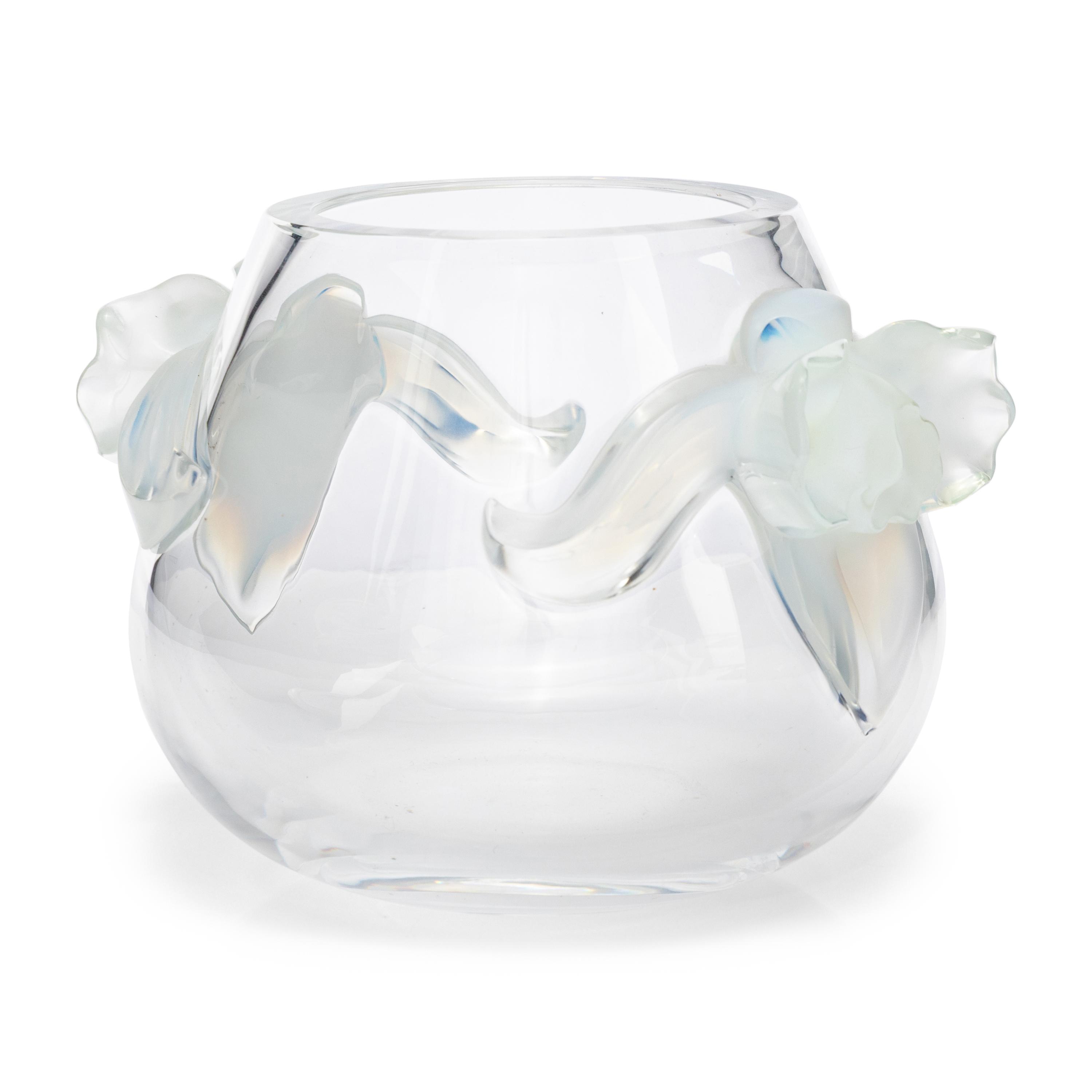 A Lalique Orchidée Vase