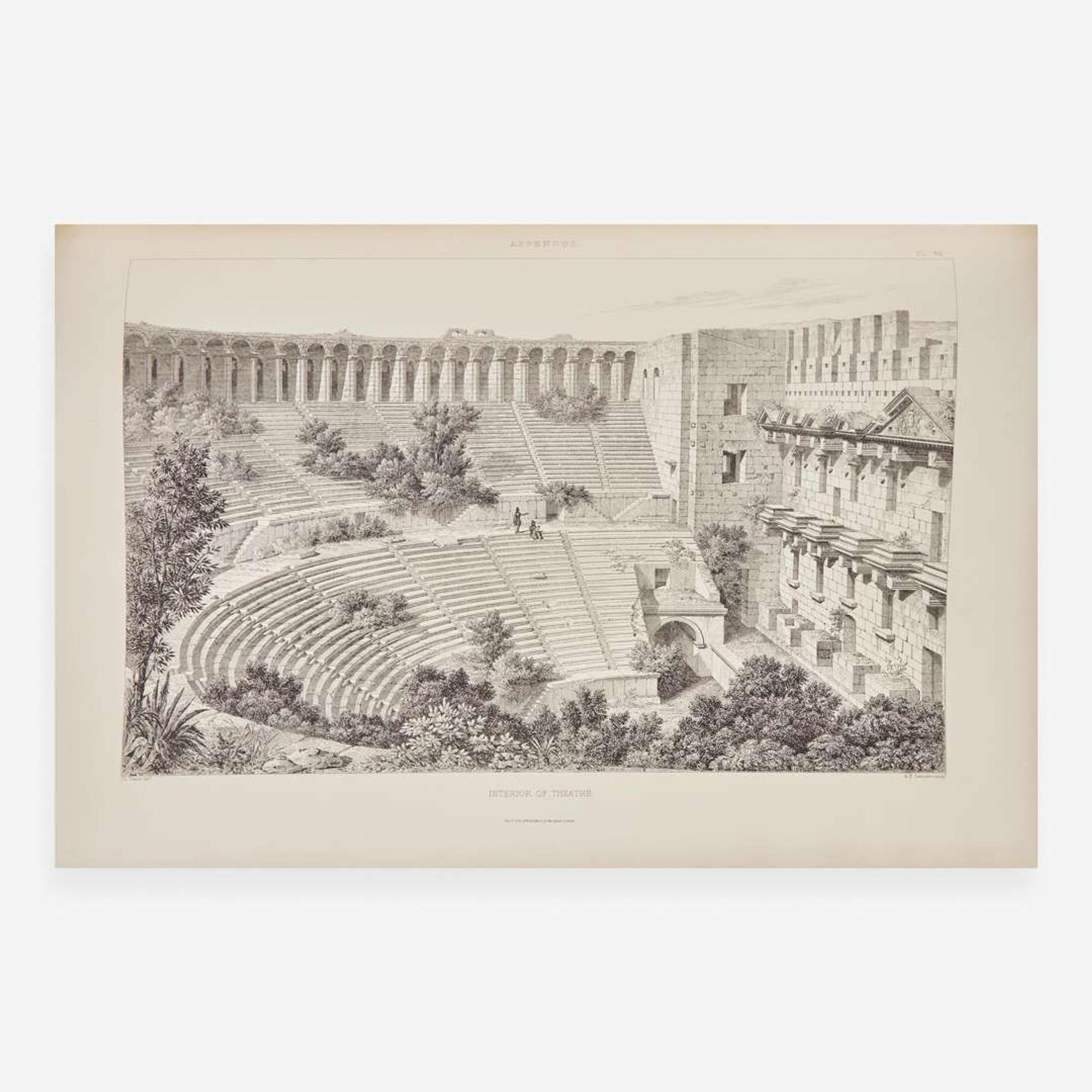 [Travel & Exploration] Texier, Charles, and R. Popplewell Pullan The Principal Ruins of Asia Minor, Illustrated and Described