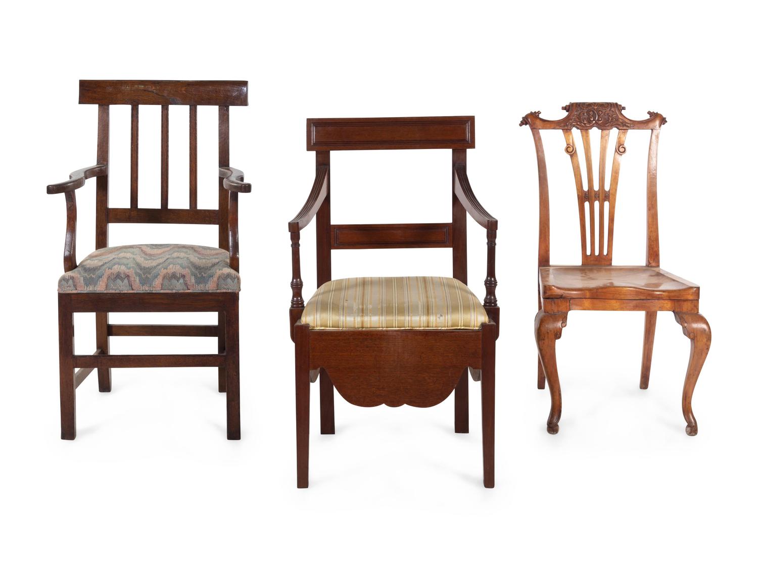 Three English Chairs