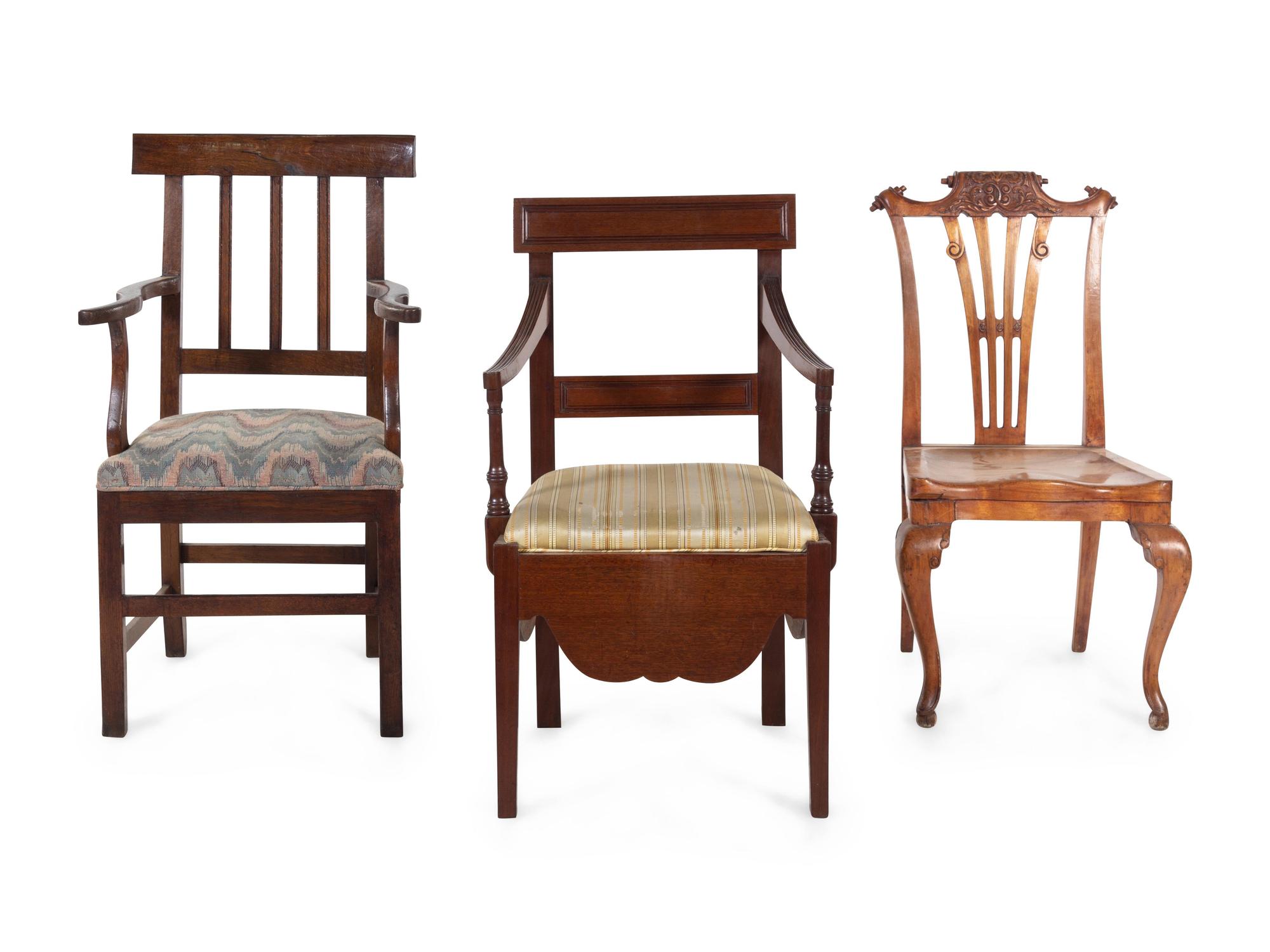 Three English Chairs