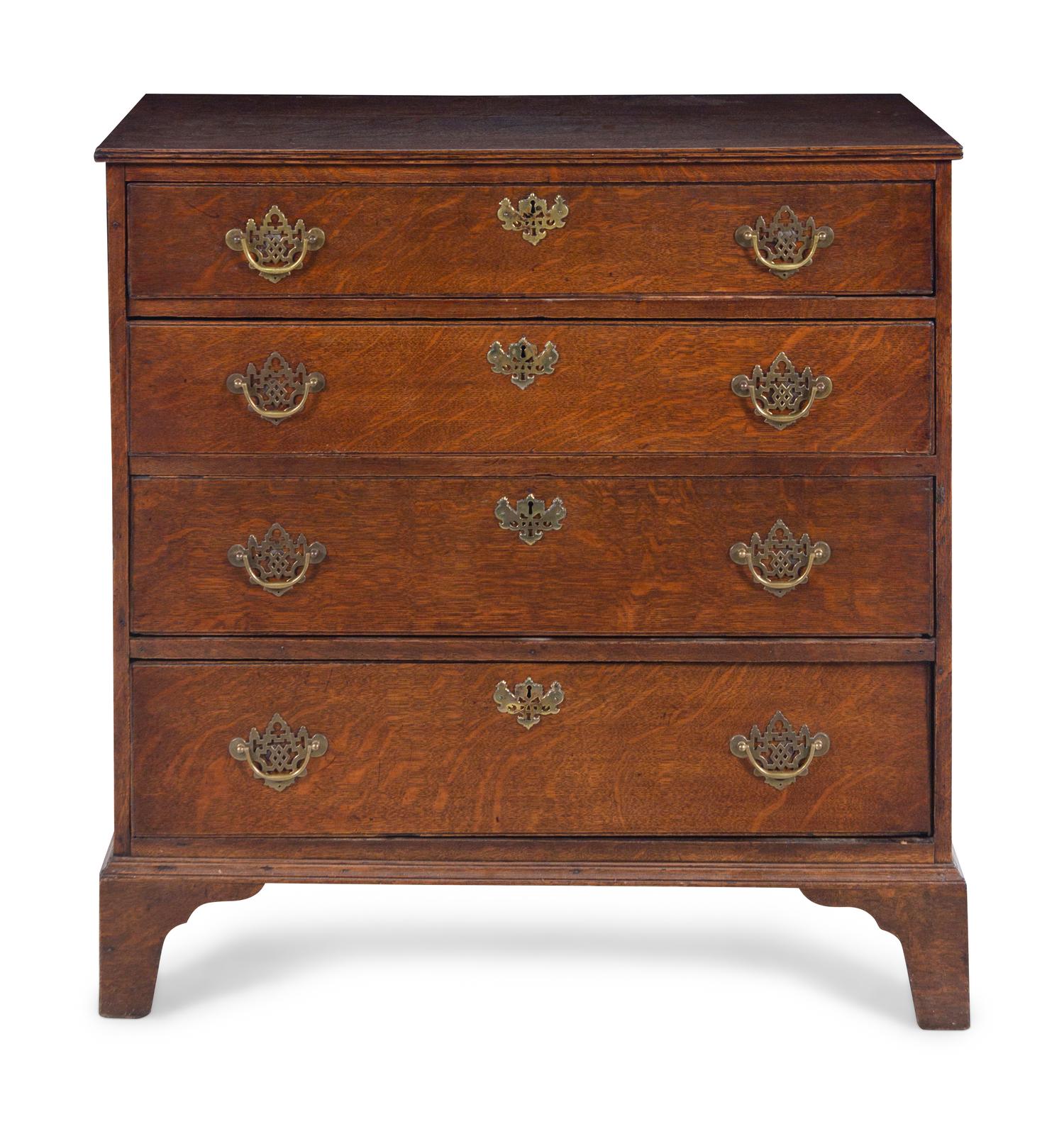 A George III Oak Chest of Drawers