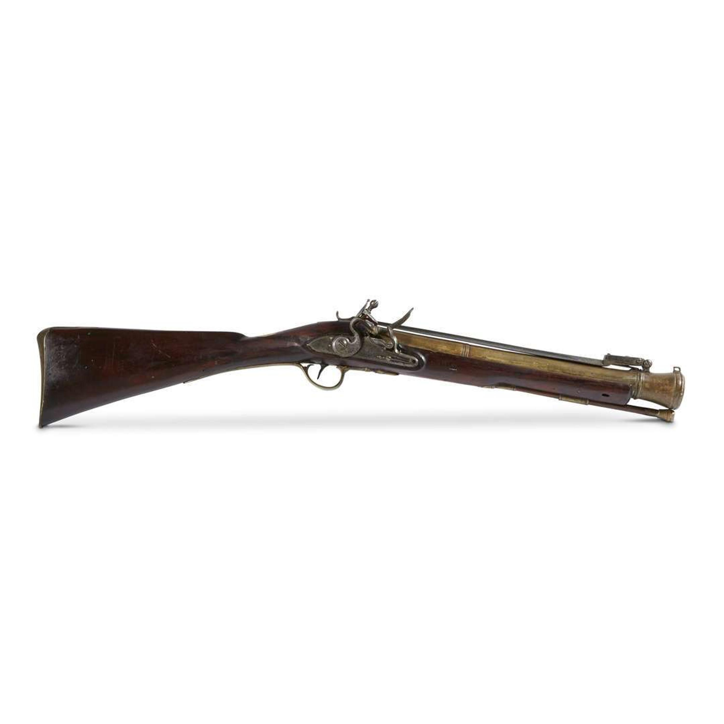 Brass barreled coach blunderbuss English, circa 1800