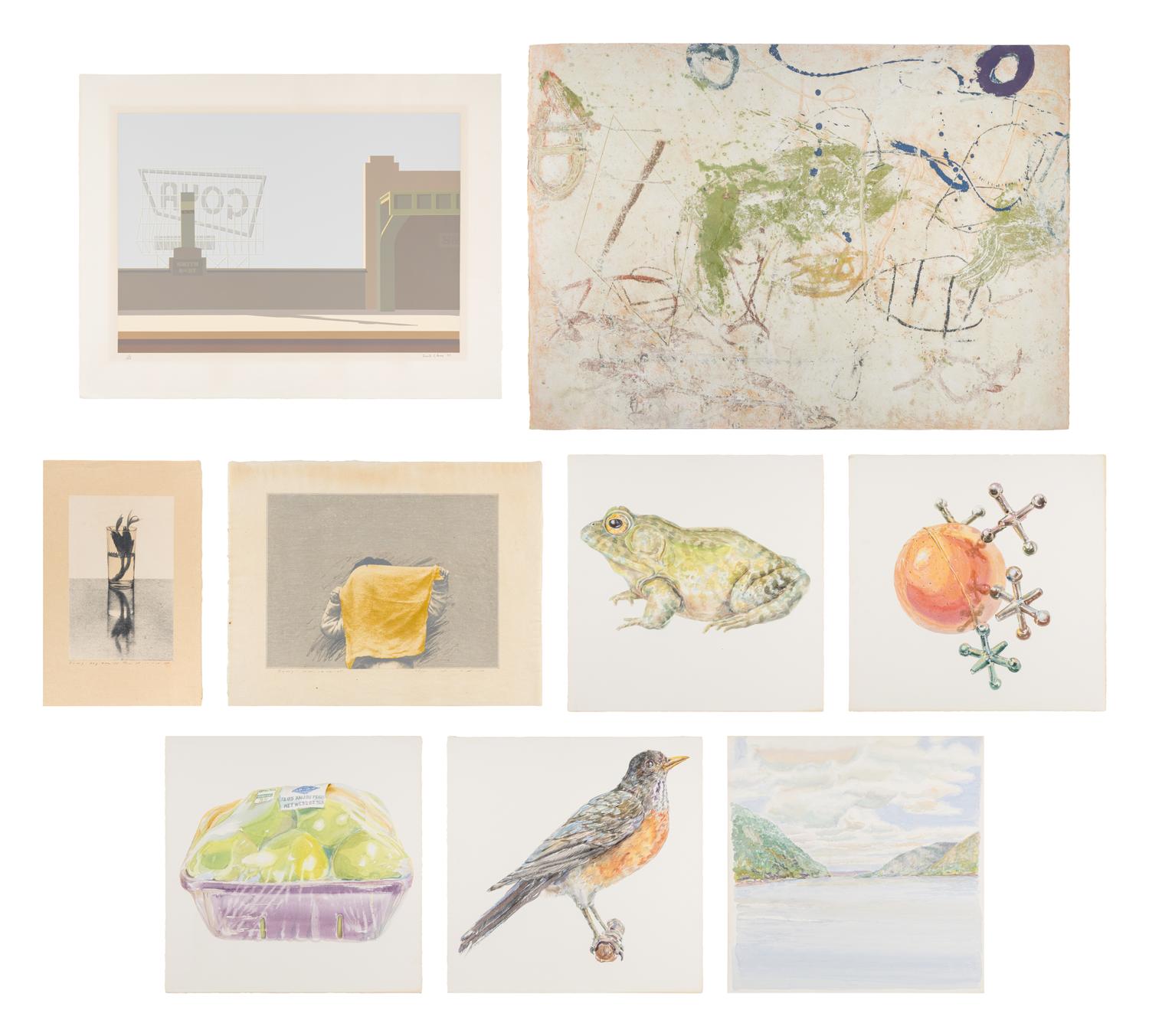 Various Artists A group of 17 artworks