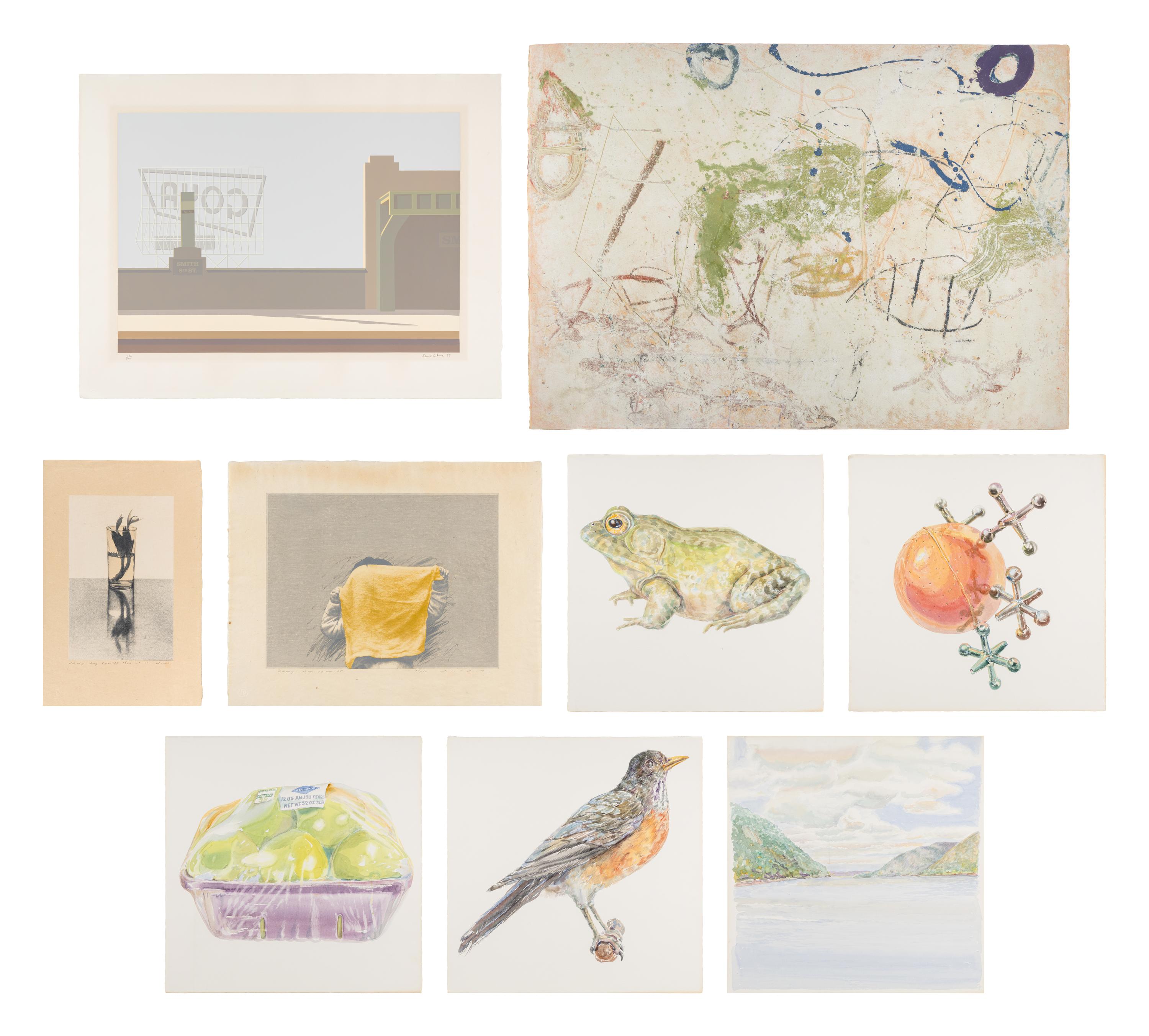 Various Artists A group of 17 artworks