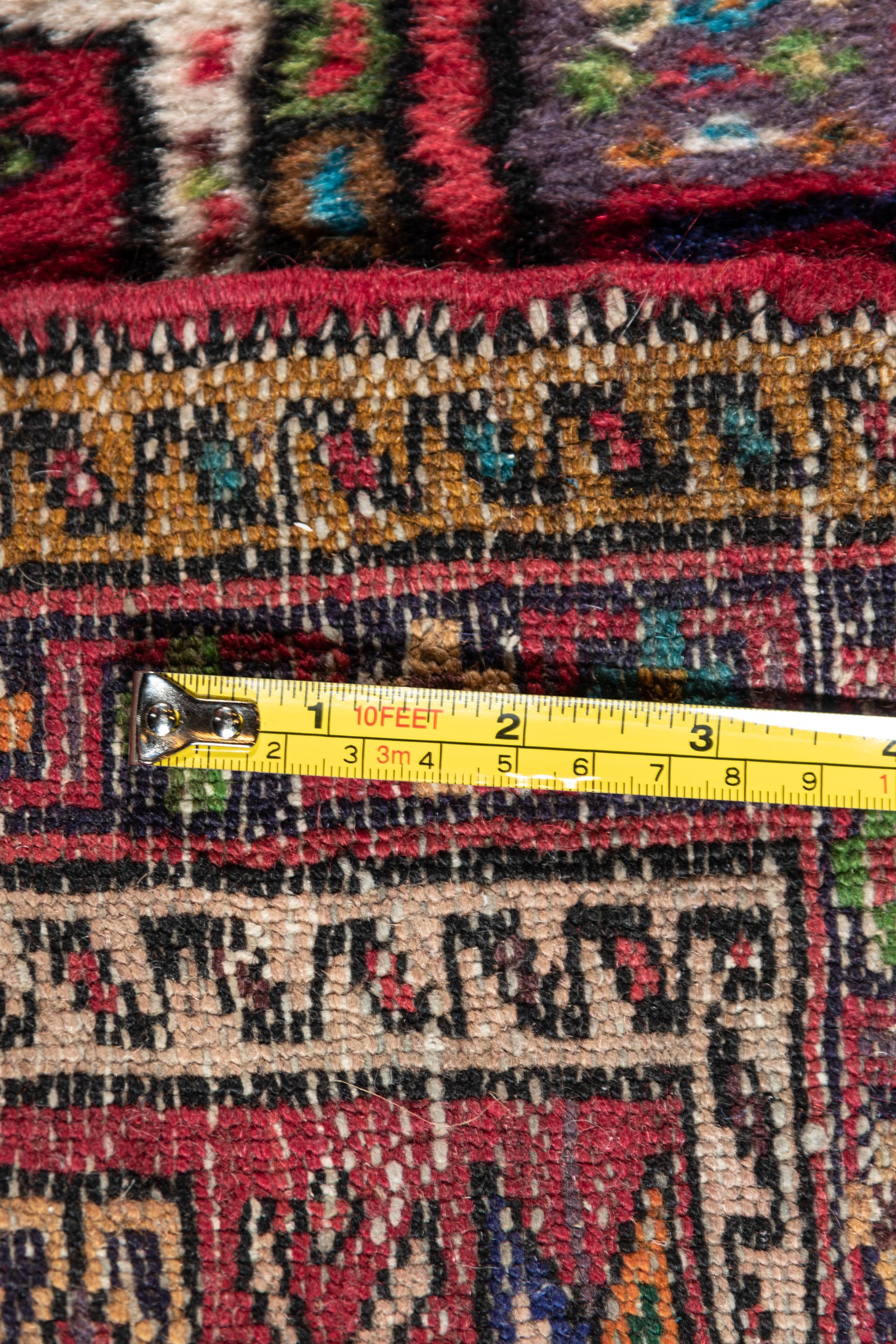 A Heriz Wool Runner