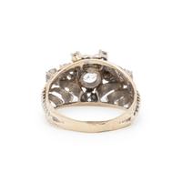 GOLD AND DIAMOND RING
