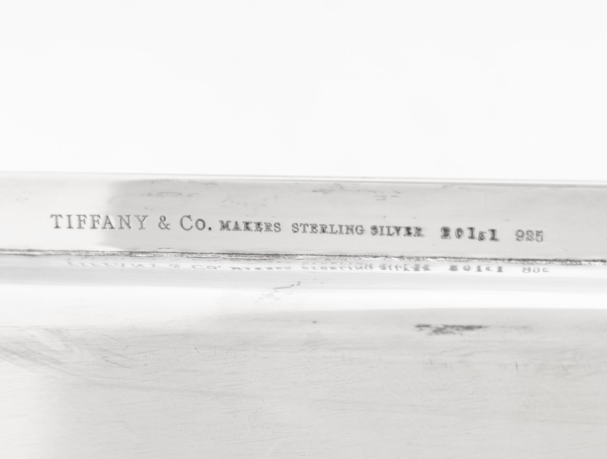 A Tiffany and Co. Silver Tray