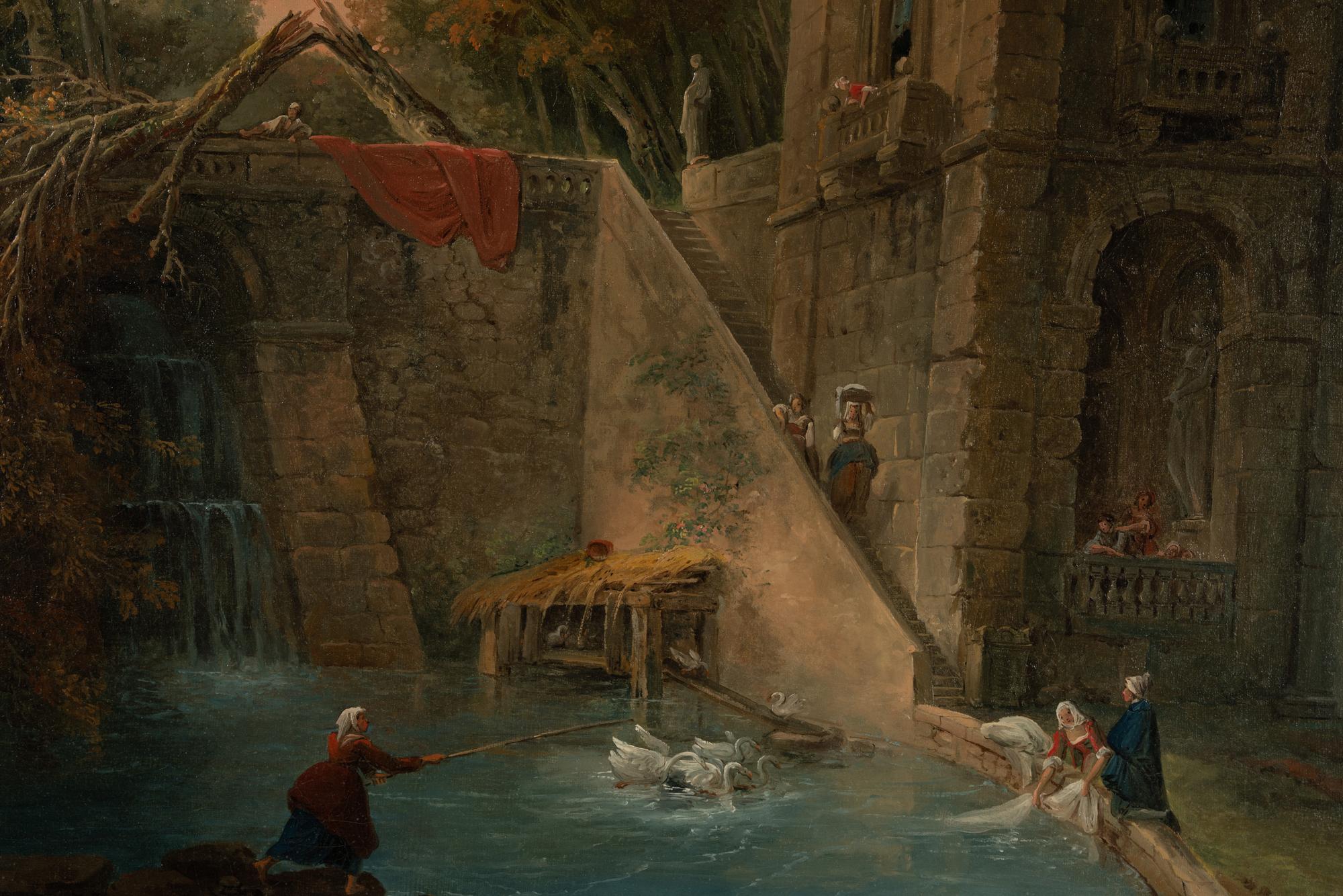 Attributed to Hubert Robert (French, 1733-1808)