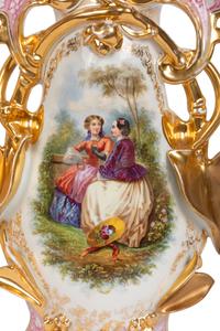 A Pair of Paris Porcelain Vases