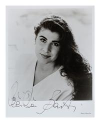 [20th-Century Opera Singers]. A group of 6 signed photographs of opera singers from the 1970s-1990s, comprising images of: