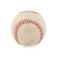 A Cy Young Signed Autograph Baseball (Beckett Authentication Services Letter)