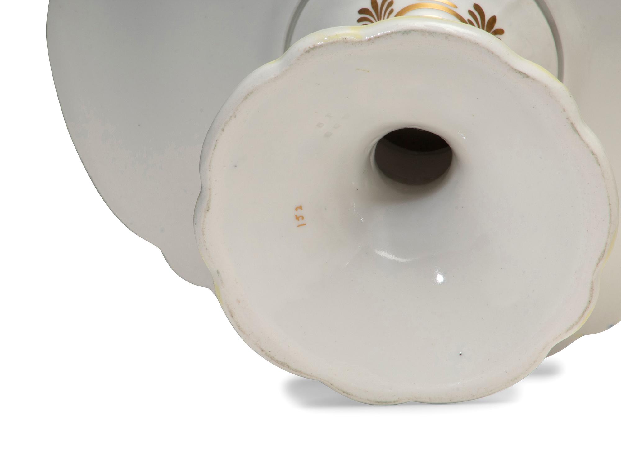 Two Paris Porcelain Compotes