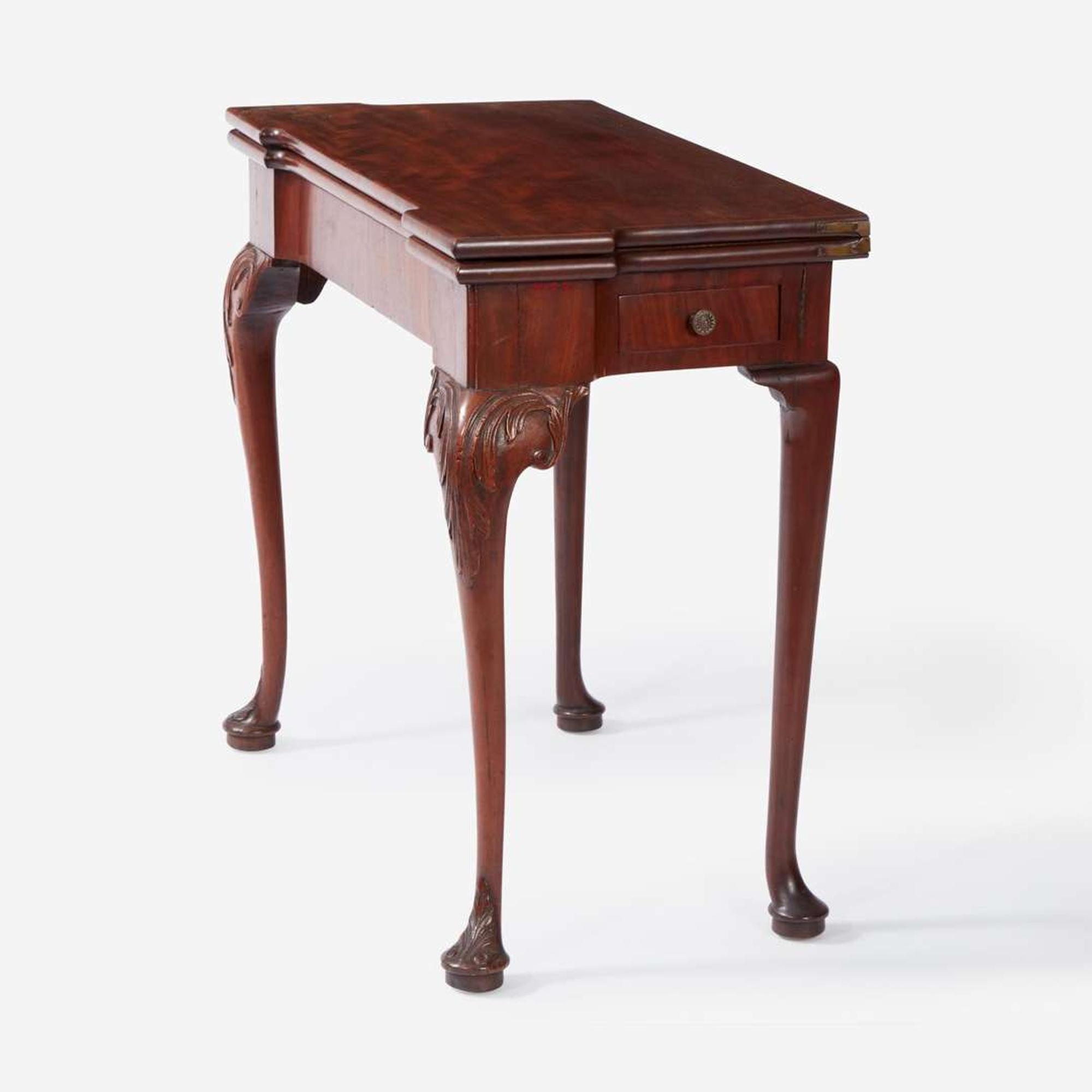 A George II Mahogany Games Table