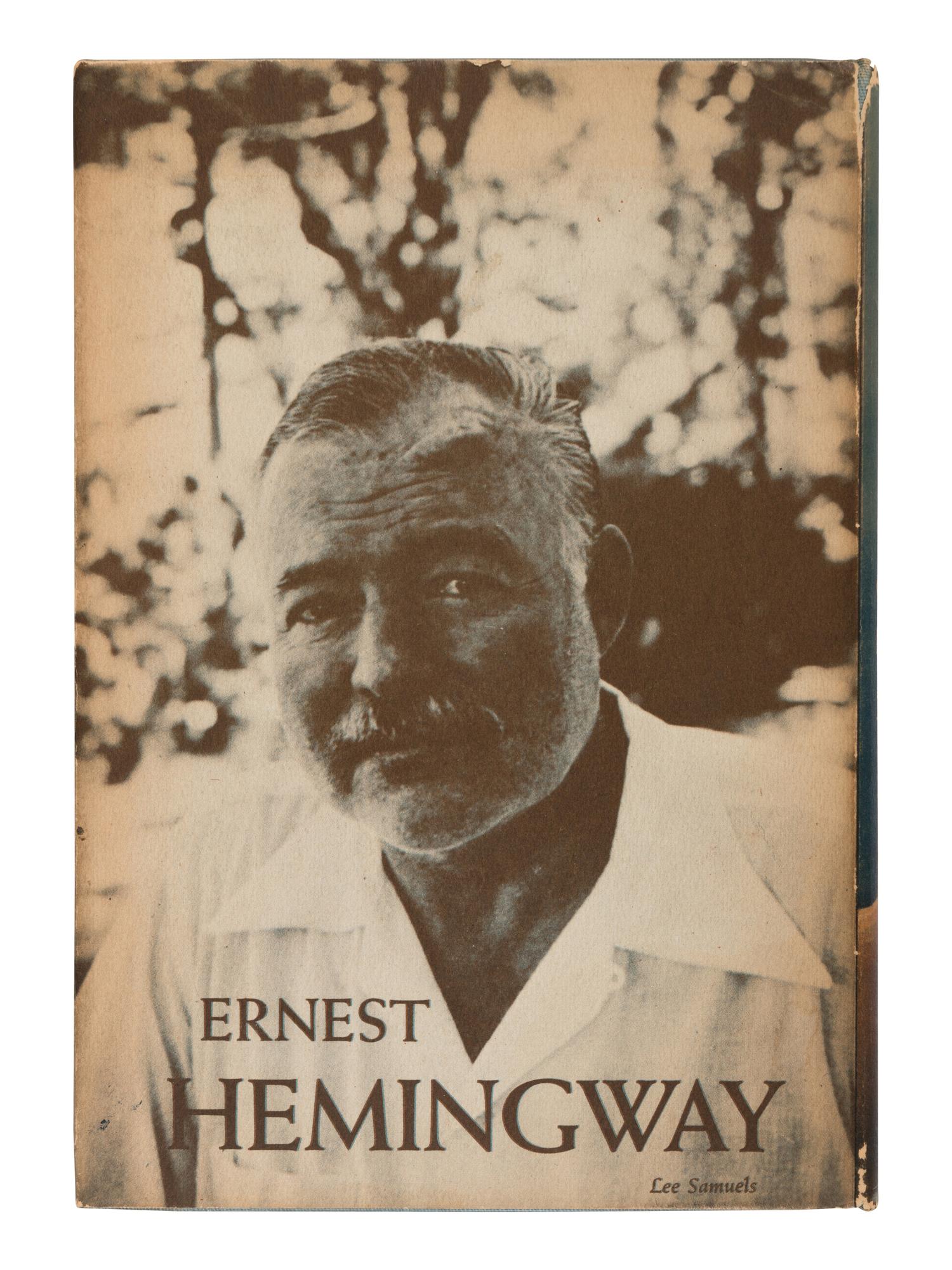 HEMINGWAY, Ernest (1899-1961). The Old Man and the Sea . New York: Charles Scribner's Sons, 1952.