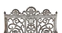 A Peter Timmes & Son Cast Iron Garden Bench