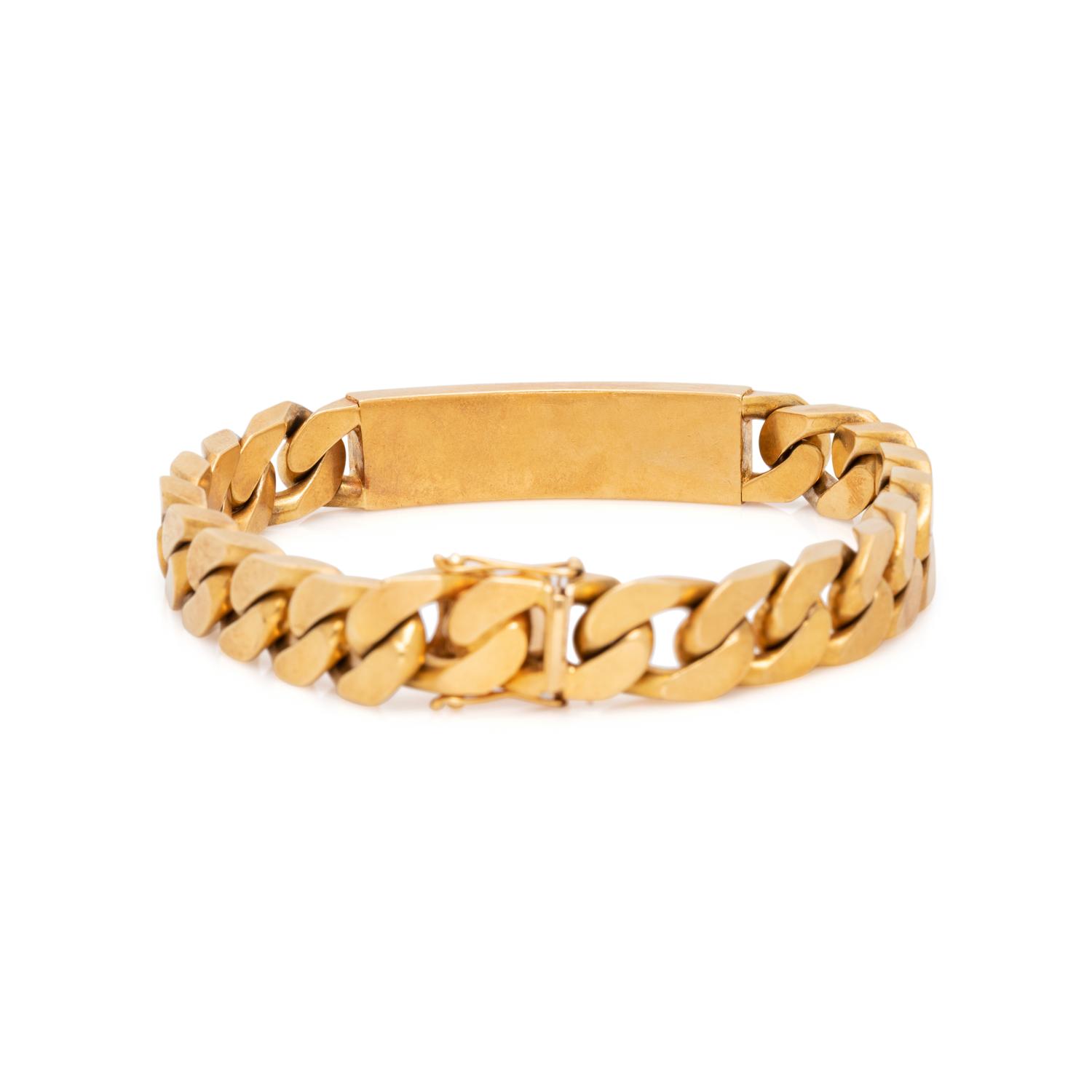 YELLOW GOLD BRACELET